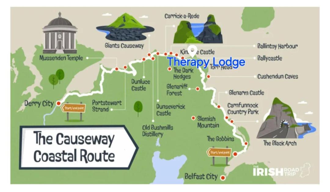 Therapy Lodge Ballycastle Ngoại thất bức ảnh